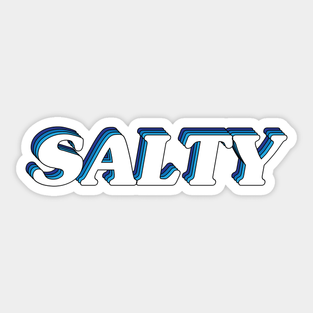 Salty Sticker by arlingjd